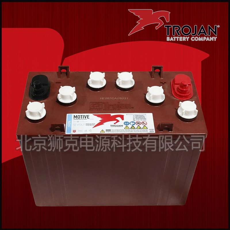 Trojan蓄电池邱健T-1275 12V150AH牵引动力加液型曲臂式升降平台