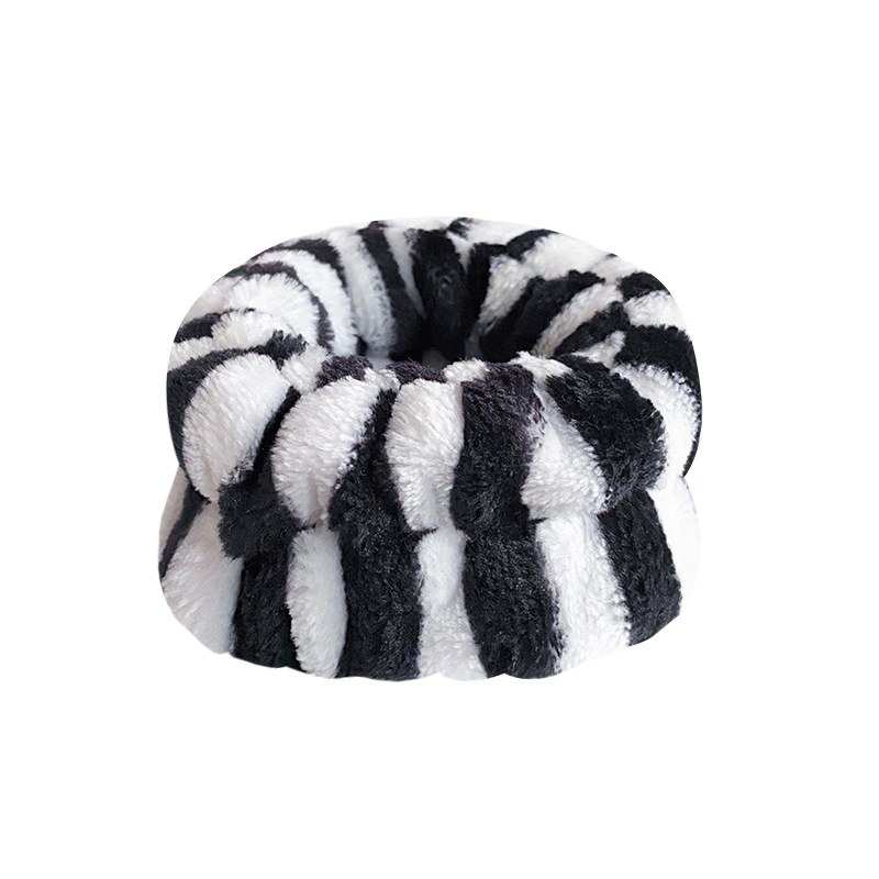 Amazon cross-border franela banda de pelo pulsera conjunto de pulsera absorbente de las mujeres deportes tie-dyed pulsera traje de vacío