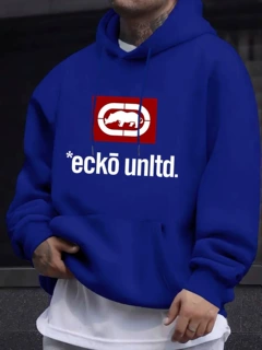 Men'S Hoodie with "Ecko Unlimited" Graphic - Casual Pullover