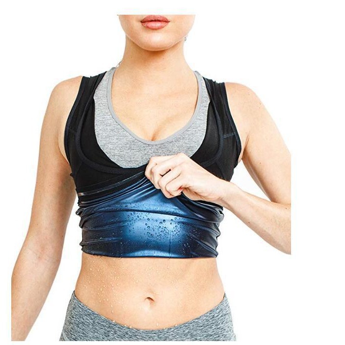 Amazon Men's and Women's Corset Sweat Suit Fat Burning Abdominal Fitness Sweat Vest Running Yoga Sweat Suit