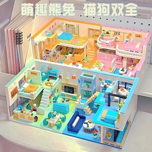 һ�g��Ԣ�־��eľ����diy�e�����@ģ��ƴ�b���С��Ů�����նY��