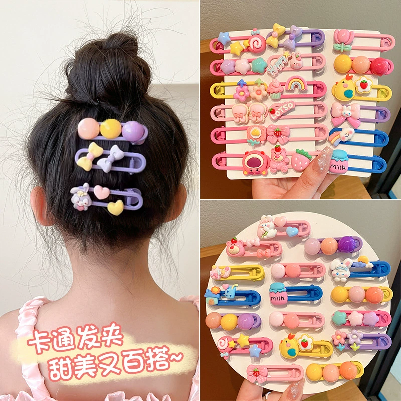 Cute children's hairgrip, cartoon bangs