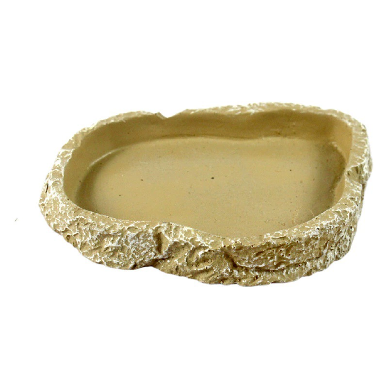 Коробка для черепах Коробка для рептилий Ящерица Змея Черепаха Дворец-охрана Рогатая лягушка Отшельник Краб Ванна Смола Ландшафтная Ванна