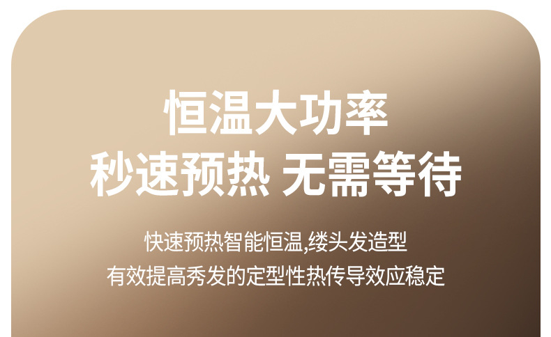 Cross-Border Wet and Dry Dual-Use Hair Straightener Curling and Straightening Portable Straightening Plate Wide Plate Ionic Hair Straightener Multi-Level Temperature Control Curling Iron