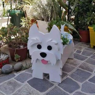 ���⿨ͨpvc���ﹷ����ͥԺ�̨�[������[N���B��Dog Planter