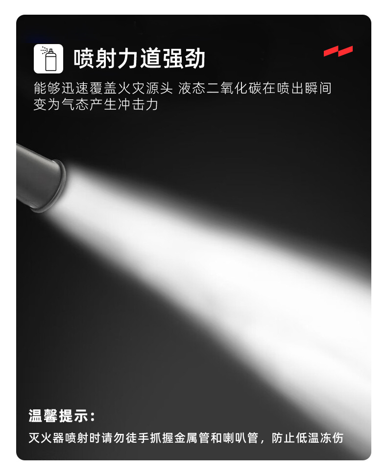 Yuanbang Carbon Dioxide Fire Extinguisher Water-Based Fire Extinguisher 2L3L6L Stainless Steel Foam Fire Extinguisher 25 Years New National Standard
