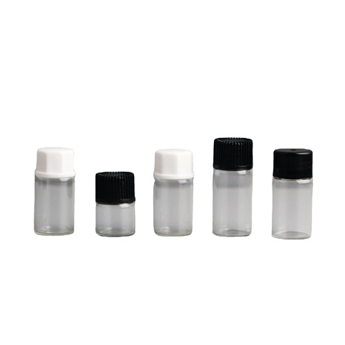 Transparent essential oil bottle 1ml2ml3ml4ml5ml sample perfume bottle screw-top cosmetic bottle