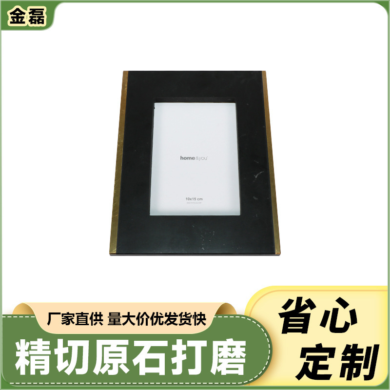 Nordic-style natural marble picture frames, home decor pieces, living room and bedroom picture frame decorations, customizable with a logo Nordic-style natural marble picture frames, home decor pieces, living room and bedroom picture frame decorations, customizable with a logo