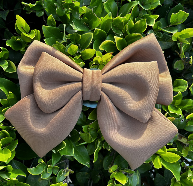 Universal – Helmet multi-color bow Auto Parts and Accessories - coffee-color