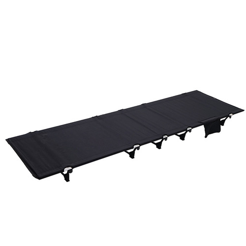 Outdoor lightweight folding bed, portable camping bed, simple camp bed, accompanying lunch break bed, camping simple leisure bed