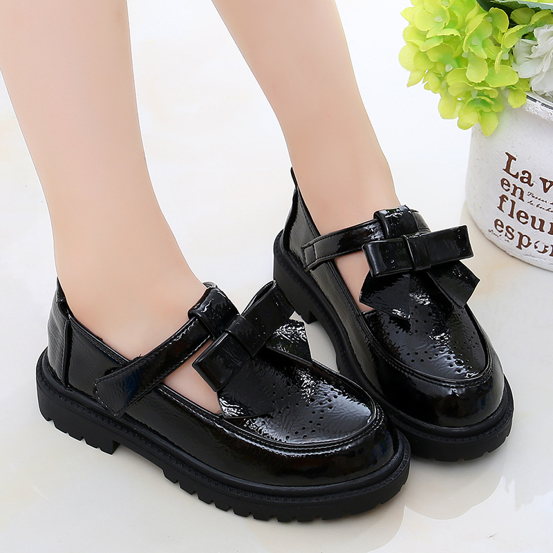 Children's Shoes Girls' Leather Shoes Ko...