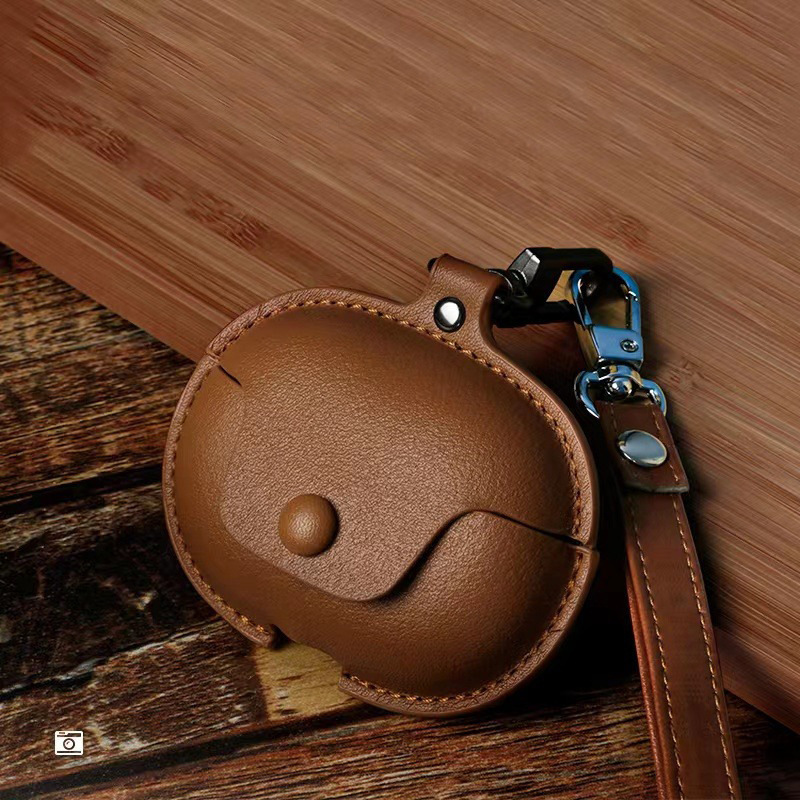 Suitable for Xiaomi 3 Real Wireless Bluetooth headset plain leather protective cover all-inclusive drop-resistant Xiaomi noise reduction 3pro soft leather case