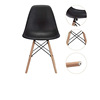 Modern Simpling Imes Dining Chair Home Makeup Back Stool Nordic Discussion Office Chair solid wooden tables and chairs