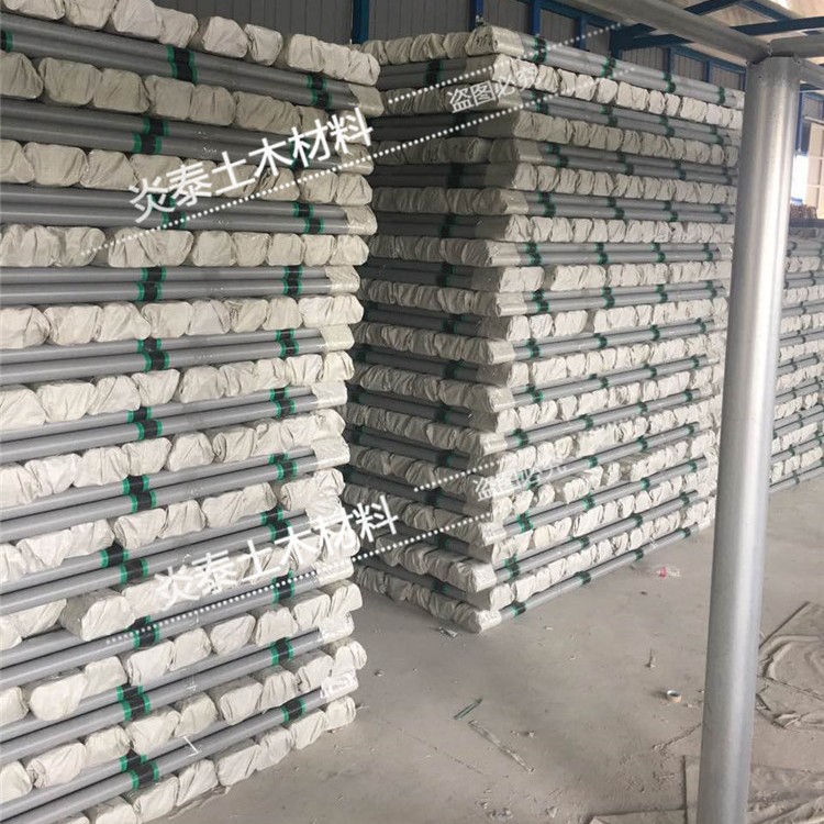 48注浆袖花管pvc袖阀管48/50隧道施工袖阀管50实管光管注浆器