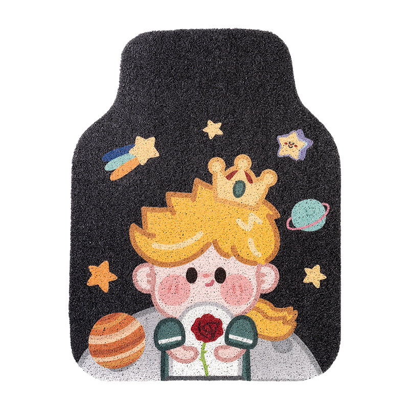 실크 링-블랙 프린스 앞발 패드 1