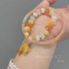 New Chinese -style dry rose step by step imitation Jade bracelet temperament, gentle super fairy niche design girlfriends bracelet