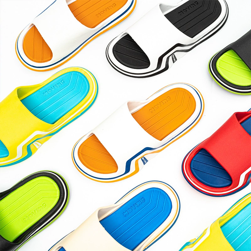 Новые летние тапочки, Мужская модная верхняя одежда в Корейском стиле, повседневные пляжные сандалии и тапочки, домашние тапочки для пар