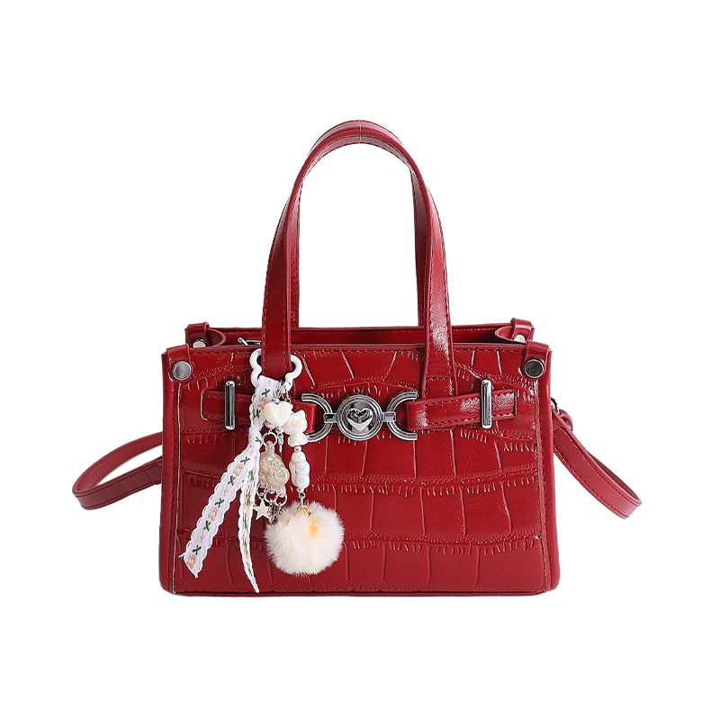 Bolso de moda versátil, bolso de lujo ligero de alta calidad, bolso cuadrado de moda exquisita, bolso de hombro de diseño, bolso de nicho de mujer