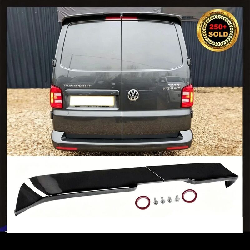Suitable for Volkswagen T5 T6 modified roof spoiler, ABS fixed wind wing, rear roof spoiler for vans