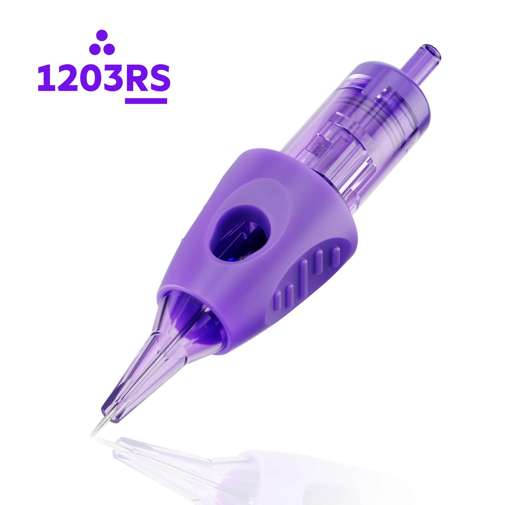 Tuffking Purple Packaging Needle Cross - Border tattoo Needle tatuaje desechable aguja integrada, Corte de alambre, niebla, equipo de tatuaje