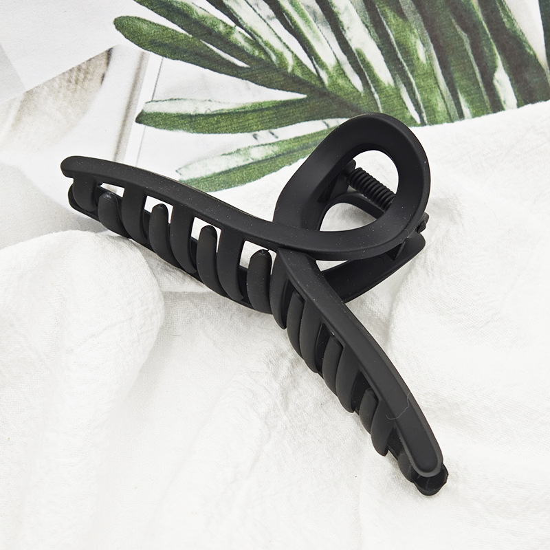Clip de agarre, volumen de cabello grande, horquilla esmerilada, accesorios para el cabello exquisitos, horquilla de disco, nueva horquilla de tocado, pinza de tiburón femenina al por mayor