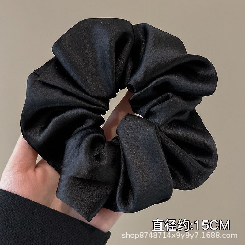 Anillo de cabello de intestino grande coreano para mujeres de alto nivel toallas cuadradas cuerdas de cabello de alta elasticidad y elásticas duraderas flojas flojas