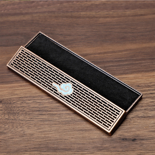 Thread incense burner, horizontal incense burner, various styles, creative retro incense burner ornaments, aromatherapy burner, black sandalwood alloy thread incense burner