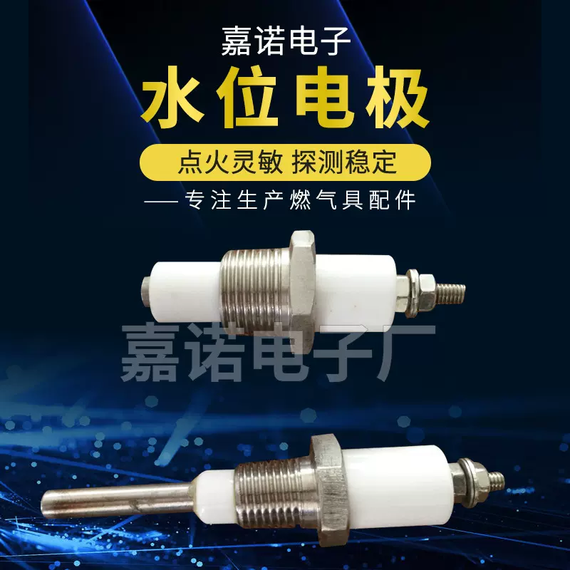 厂家供应 G3/8牙水位电极 锅炉配件-水位电极 陶瓷材料高压