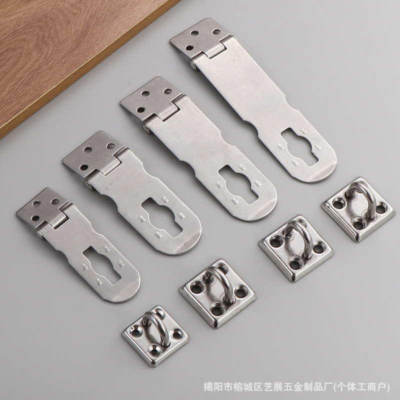Cerradura de acero inoxidable cerradura de puerta antirrobo doméstica gruesa puerta y ventana percha de cabinet antiguo fabricantes de hardware