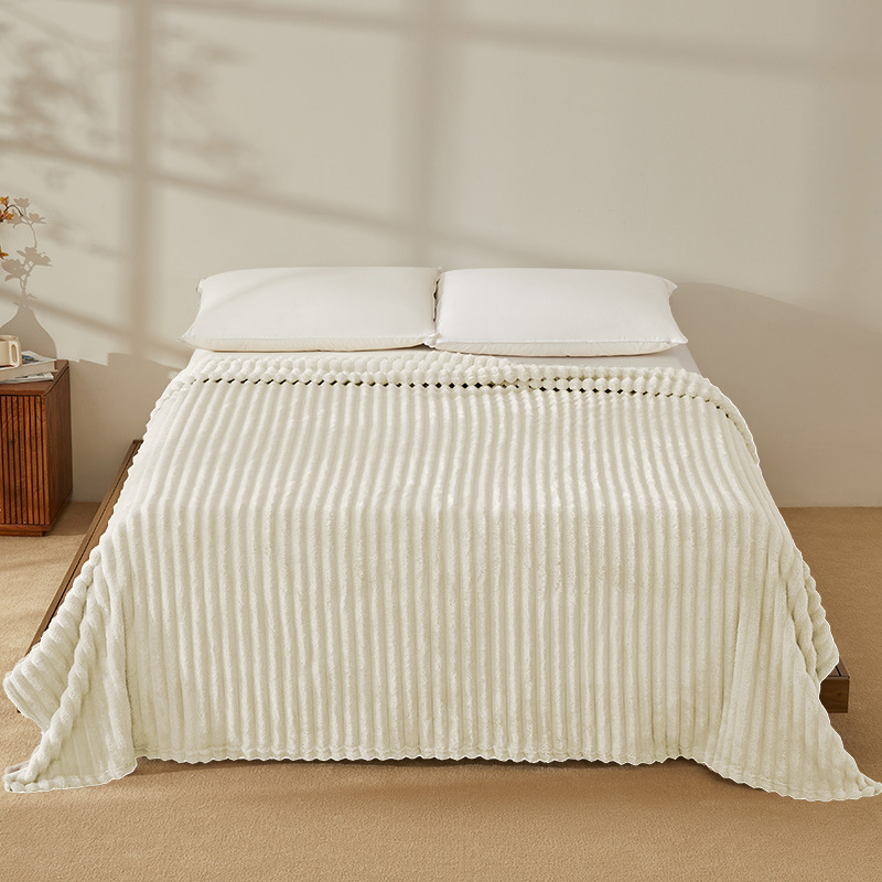 Una manta silenciosa mantas de franela invierno engrosado mantas de oficina siesta mantas sofá aire acondicionado mantas dormitorio