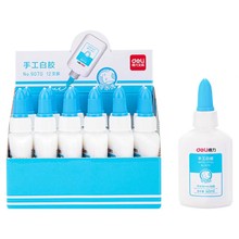 得力9070/9071手工白胶学生手工木工胶可水洗学生创意DIY