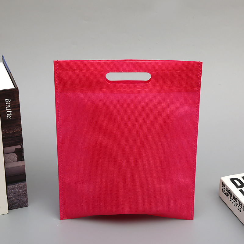 플랫 포켓-로즈 레드