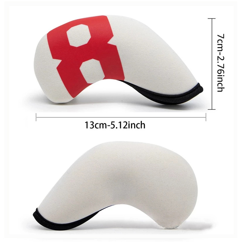 Cubierta protectora de la barra de hierro de golf material de buceo cubierta de la barra de arena cubierta de la tapa del club de golf accesorios de golf