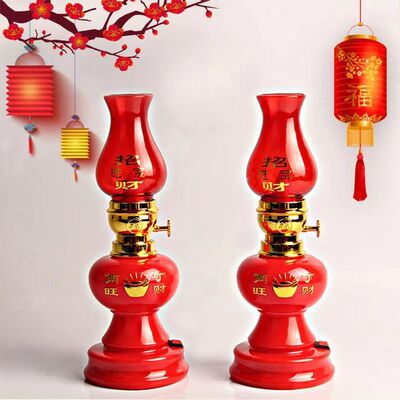 LED Jubilation marry Occupation Dengzhu Long light make offerings to Buddha Light Battery Fortuna Lights Wedding celebration Offspring lamps and lanterns