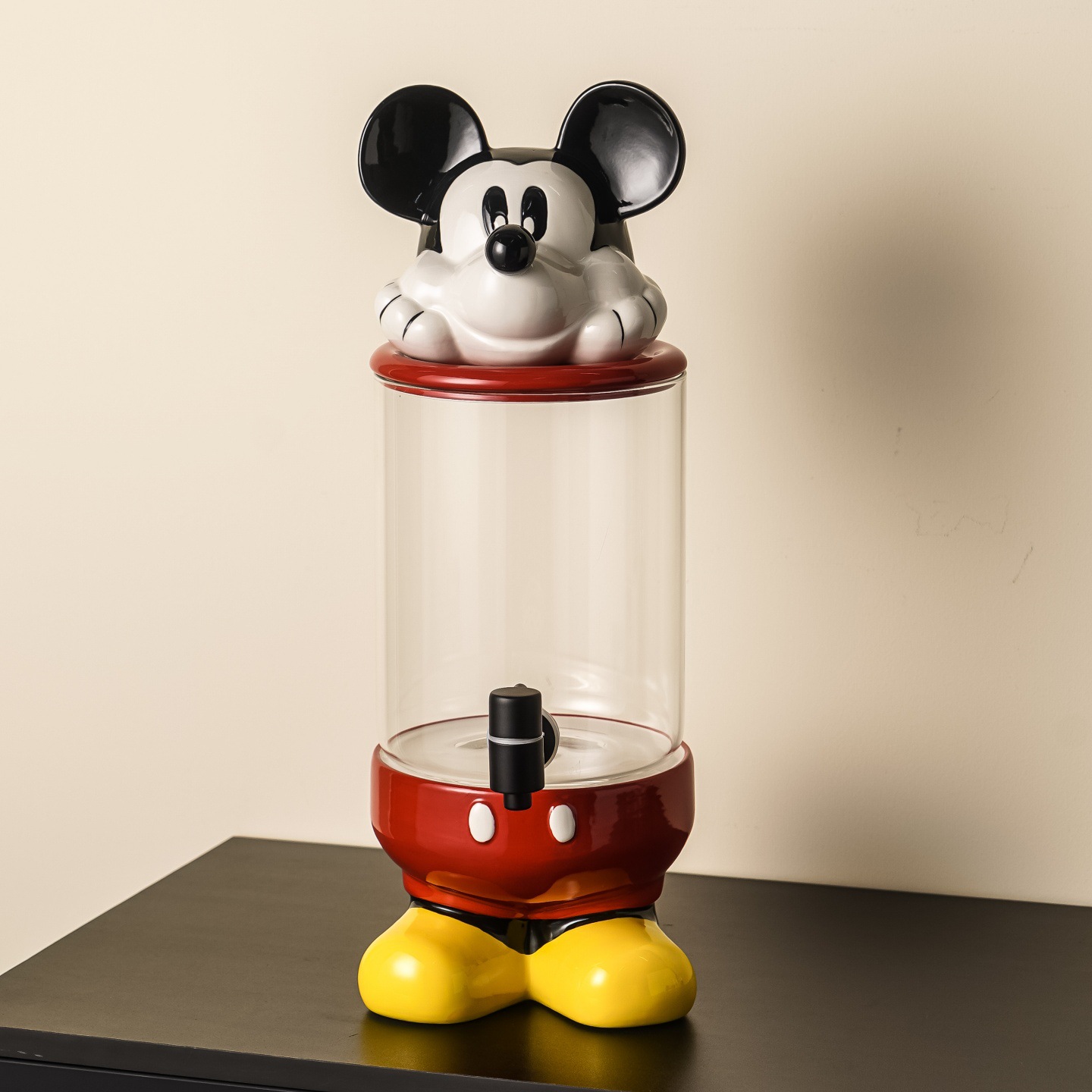 Nueva botella de agua fría de dibujos animados de color en contraste, té perfumado de verano, bebida, cubo de jugo, bar, casa de familia, agua potable de alto valor