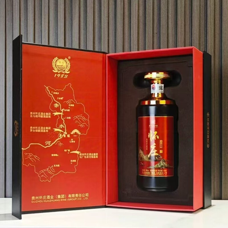 淮荘 淮荘 醉美江山 53度ソース風味純穀酒 500mL×6本 箱入り 穀物酒 白酒|undefined