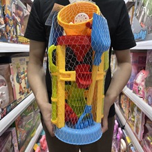 夏季儿童沙滩玩具手推车铲子沙滩桶风车漏斗玩沙子挖土沙滩车工具