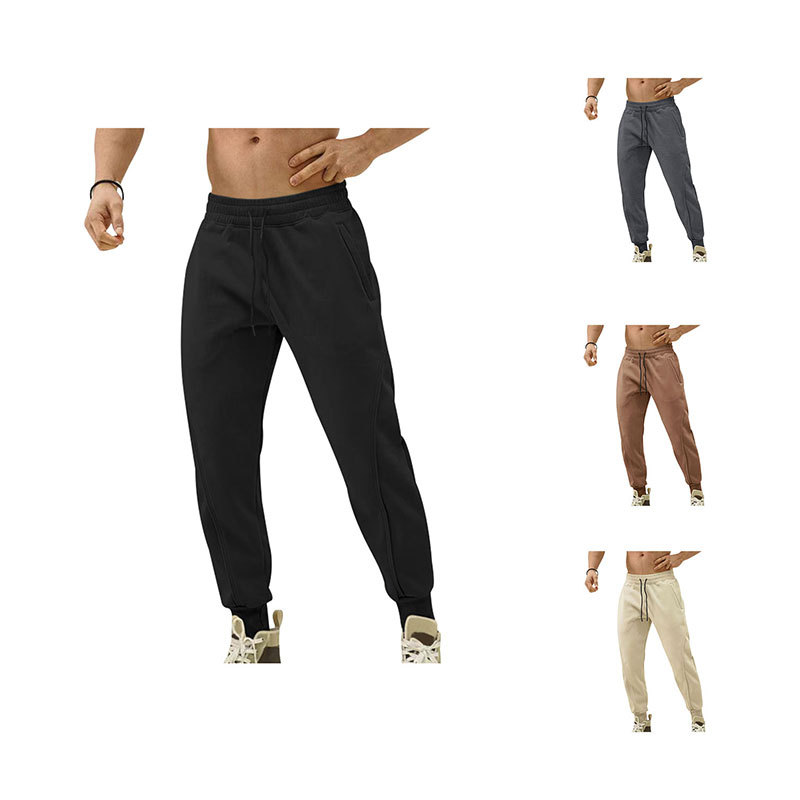 2024 nové ležérní sportovní tepláky, tréninkové svalové lékařské kalhoty, pánský styl_voghion.com