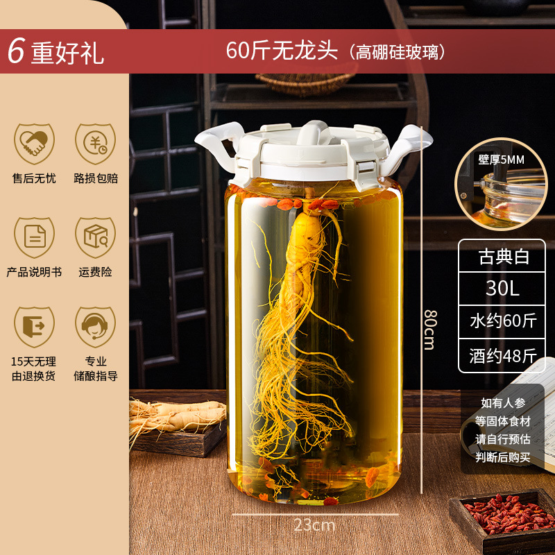 Botella de vino de remojo, recipiente de vidrio, frutas, vinos de frutas, jarras de vinos, botellas de vidrio para uso doméstico