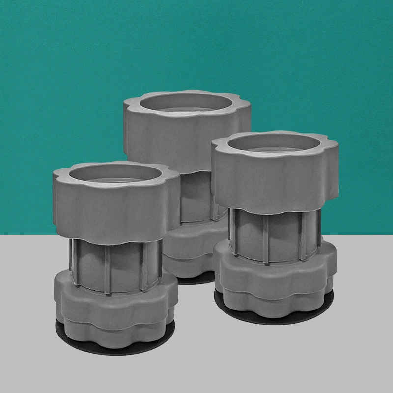 Universal non-slip drum, adjustable high furniture
