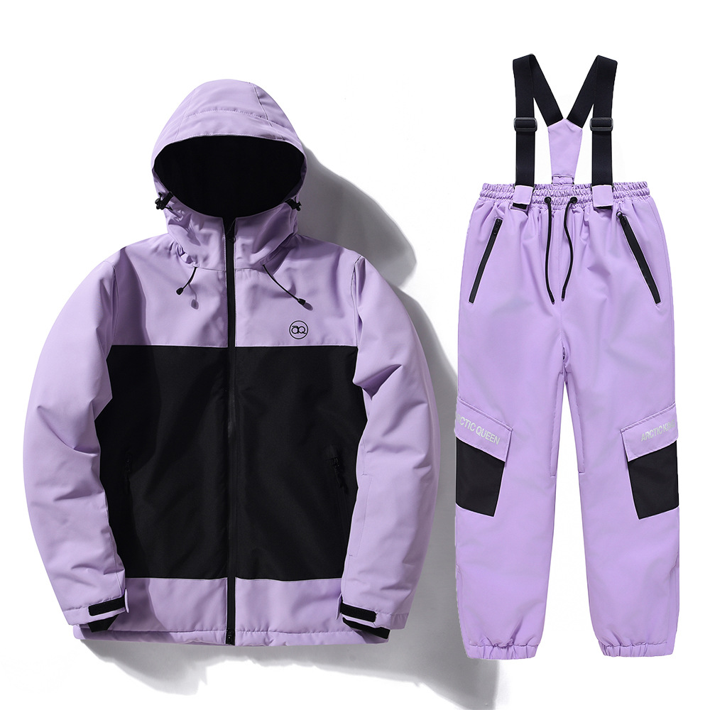 Purple trousers