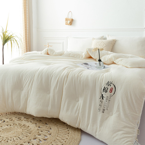 New soybean quilt type A raw cotton soy fiber quilt summer cool quilt spring autumn quilt winter quilt gift quilt core wholesale