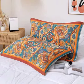 被套;枕套;床单、被单