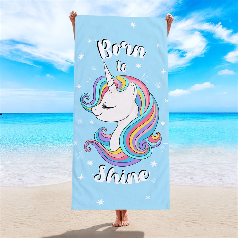 Comercio exterior Amazon toalla de playa de impresión digital europea y americana toalla de secado rápido toalla de felpa de microfibra toalla de baño de piscina