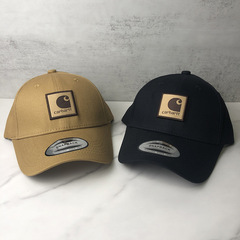 ヨーロッパとアメリカのトレンディなブランドカーハートハードトップひさしキャップストリートダンスヒップホップ野球帽調節可能な男性と女性の日焼け防止帽子