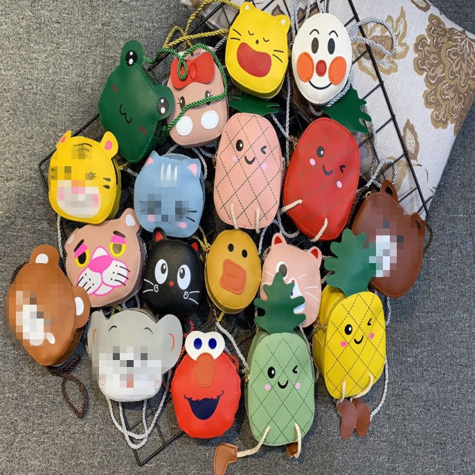 Bolso DE LOS NIÑOS nueva historieta Linda bolsa de mensajero del hombro de la moda mini bolso de los niños y niñas monedero al por mayor