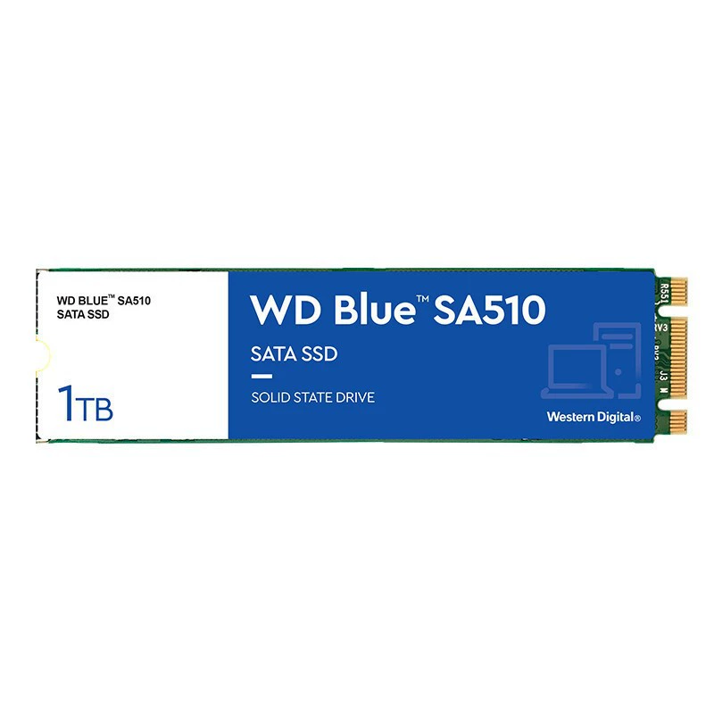 WD/Western Digital SA510 Blue 500G 1T 2T 4T 2.5-дюймовый SATA3 SSD твердотельный диск