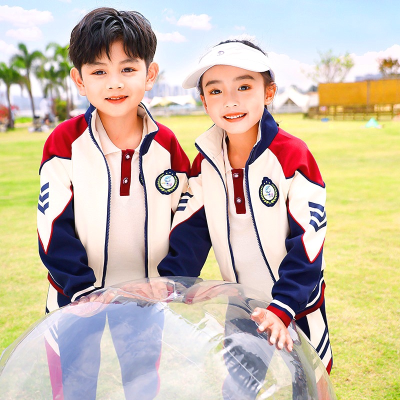 幼兒園園服春秋款班服小學生校服夏季套裝學生運動裝三四件套校服