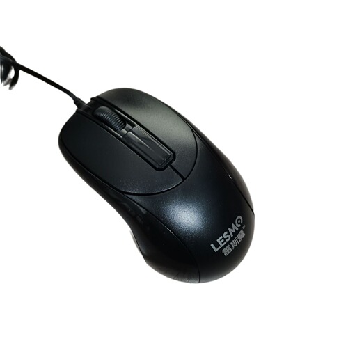 Resemo LS-307 Optical Mouse with USB or Round Plug, PS/2 Interface Computer Mouse Wholesale with Weight