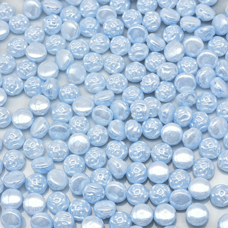 Nuevo checa perlas de vidrio preciosa Bossa Rosa 29 colores 8mm,12mm perlas sueltas 100g paquete